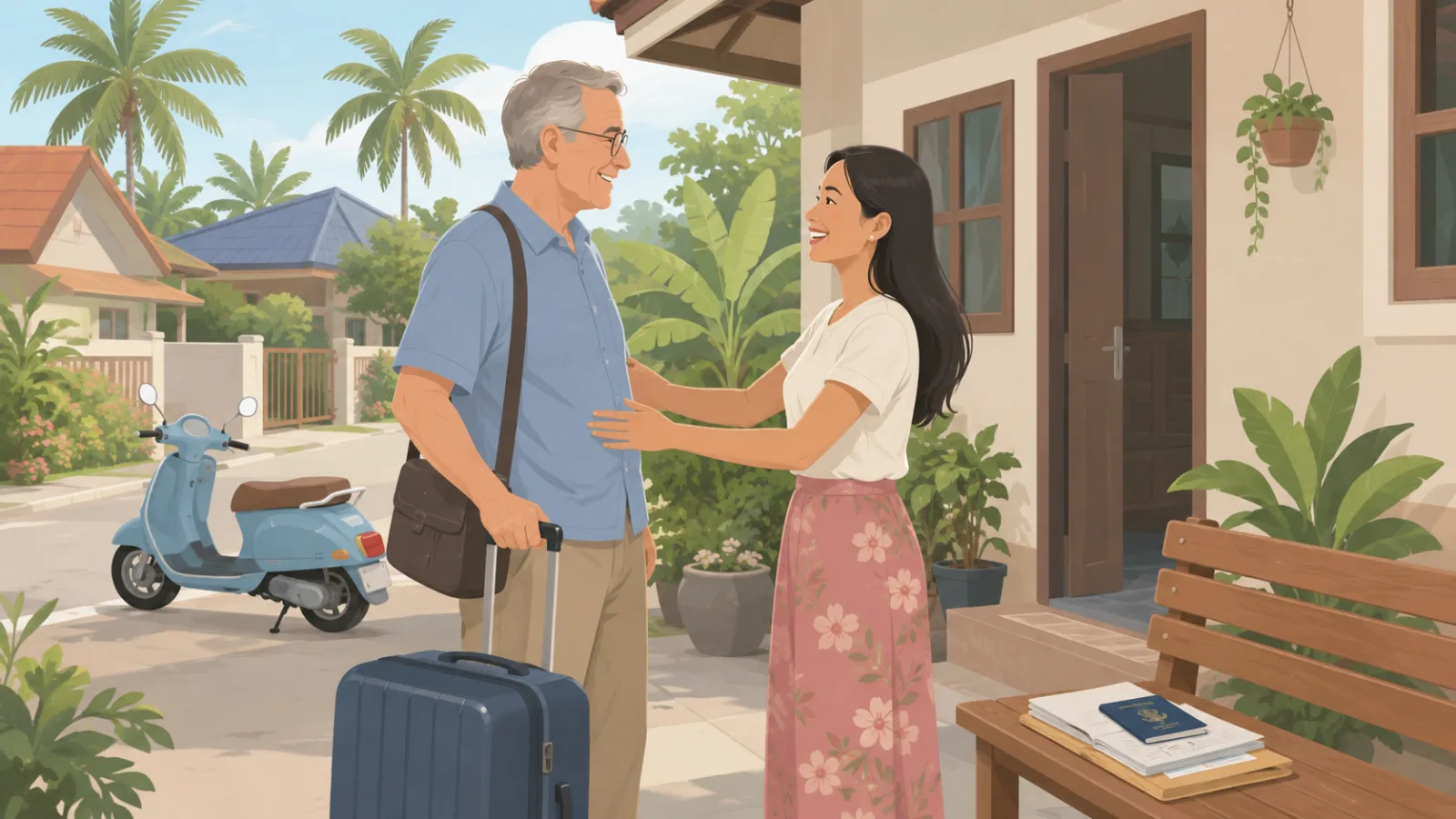 Allein nach Thailand auswandern, wenn deine Partnerin bereits dort lebt