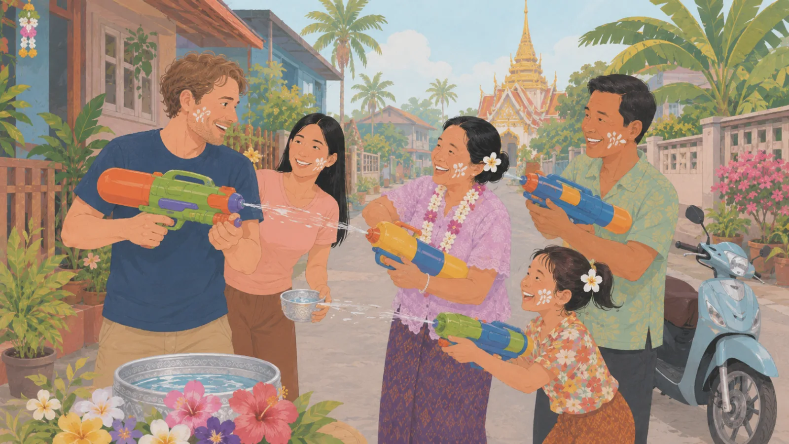 Mein erstes Songkran als Bewohner von Udon Thani