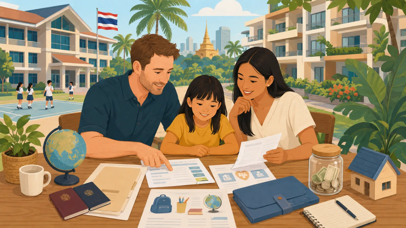 Mit Kind nach Thailand auswandern: Kosten, Schule, Visum und Alltag realistisch prüfen