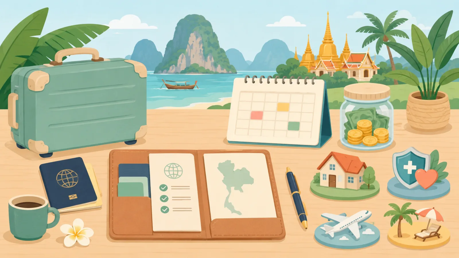 Thailand-Auswanderung planen: deine Checkliste für Budget, Visum und nächste Schritte