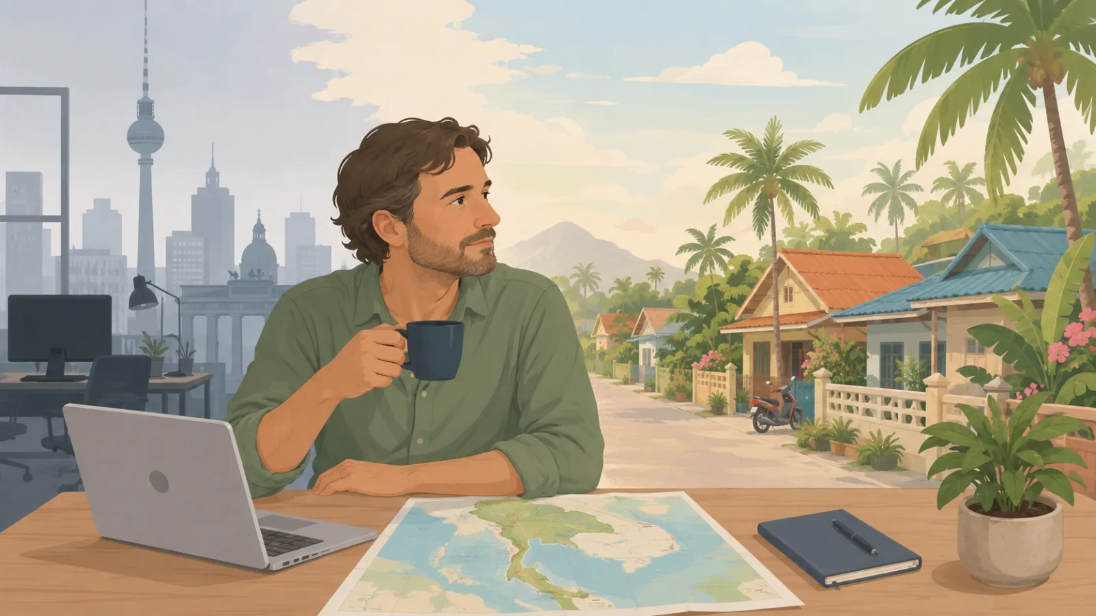 Warum ich als Softwareentwickler in Thailand anders arbeite als früher in Berlin
