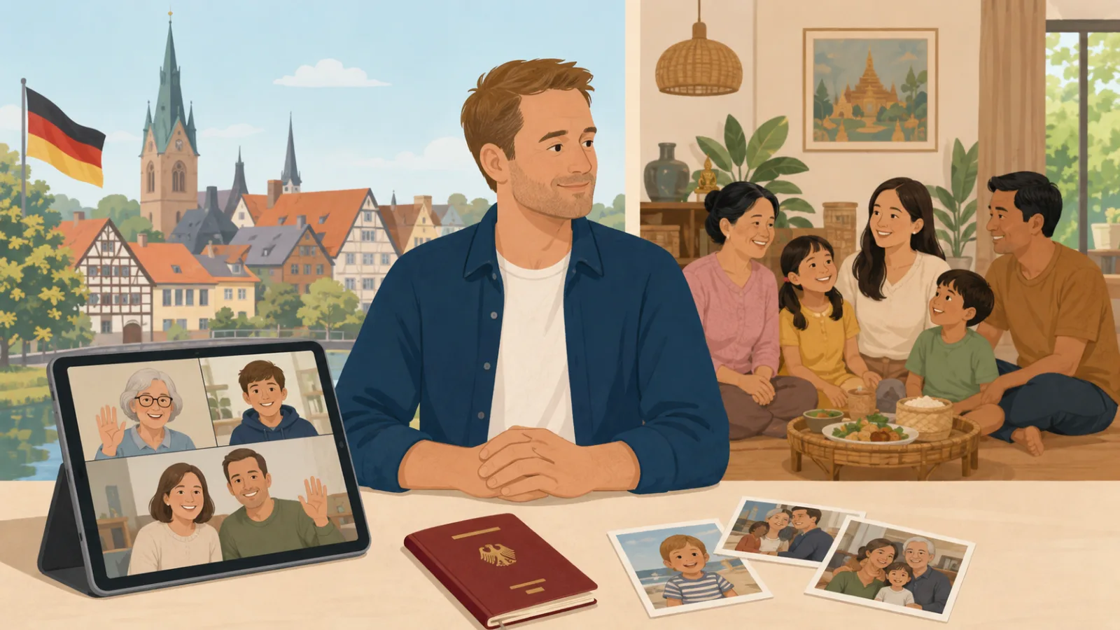 Was passiert, wenn die Familie deiner Frau plötzlich Teil deines Alltags wird