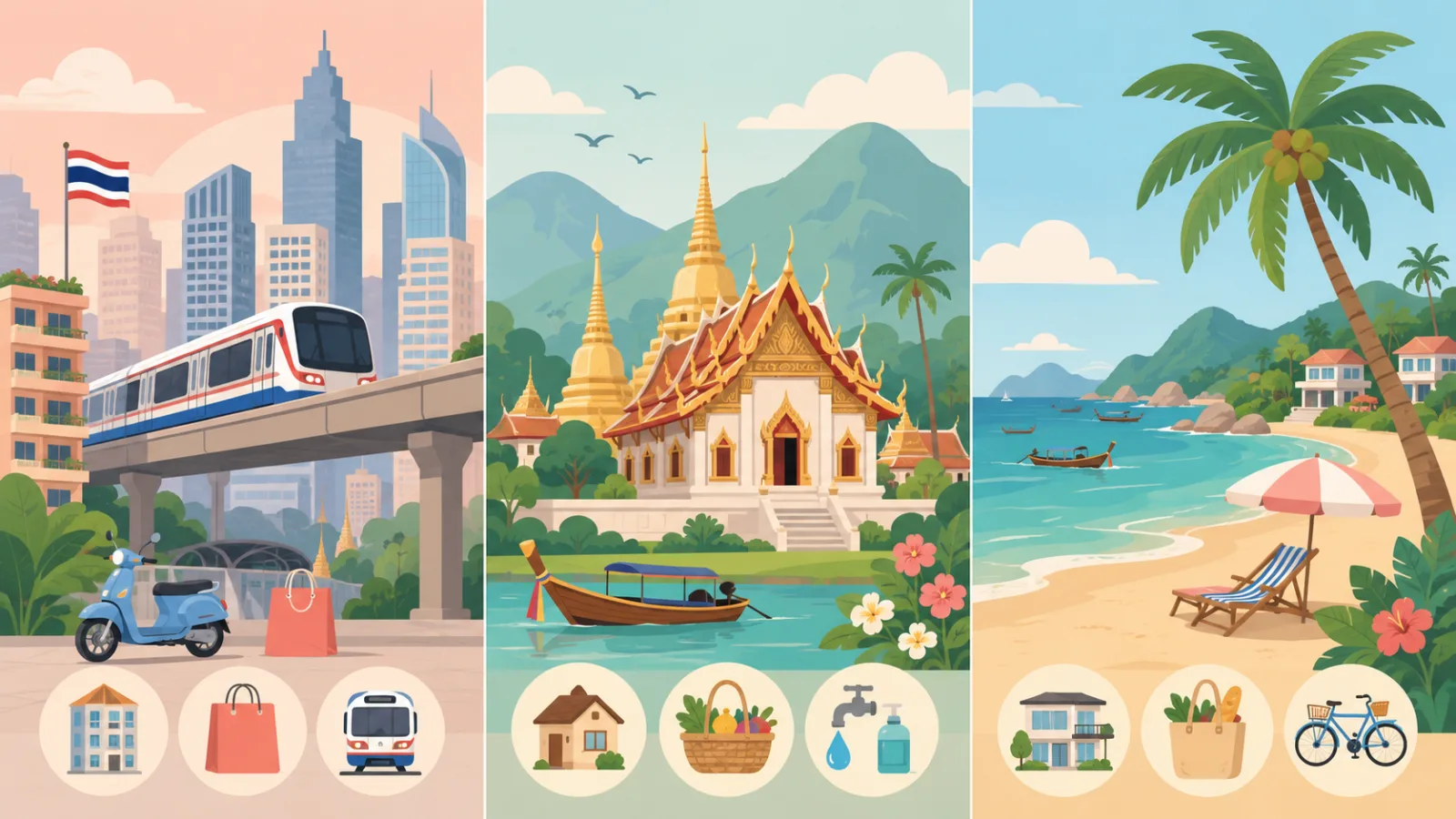 Bangkok, Chiang Mai oder Phuket: Wo lebst du als Deutscher am besten?